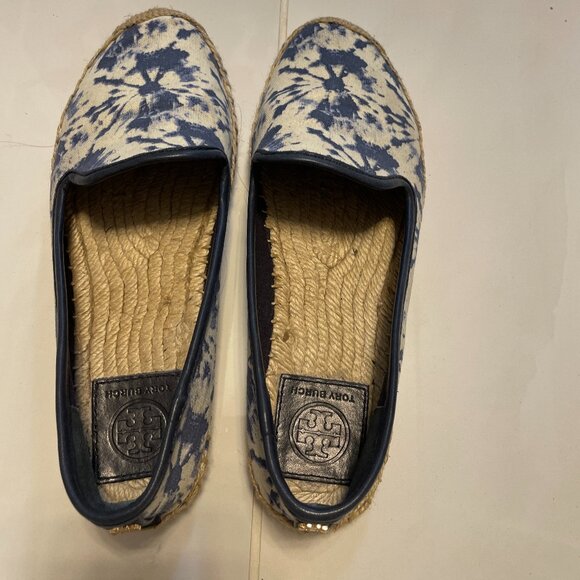 Tory Burch women Espadrille shoes, flat, Sz 6.5 - Picture 10 of 11